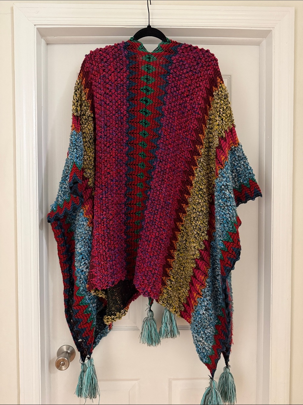 Desert Dreams Crochet Ruana from Three Birds Nest - Picture 3 of 9